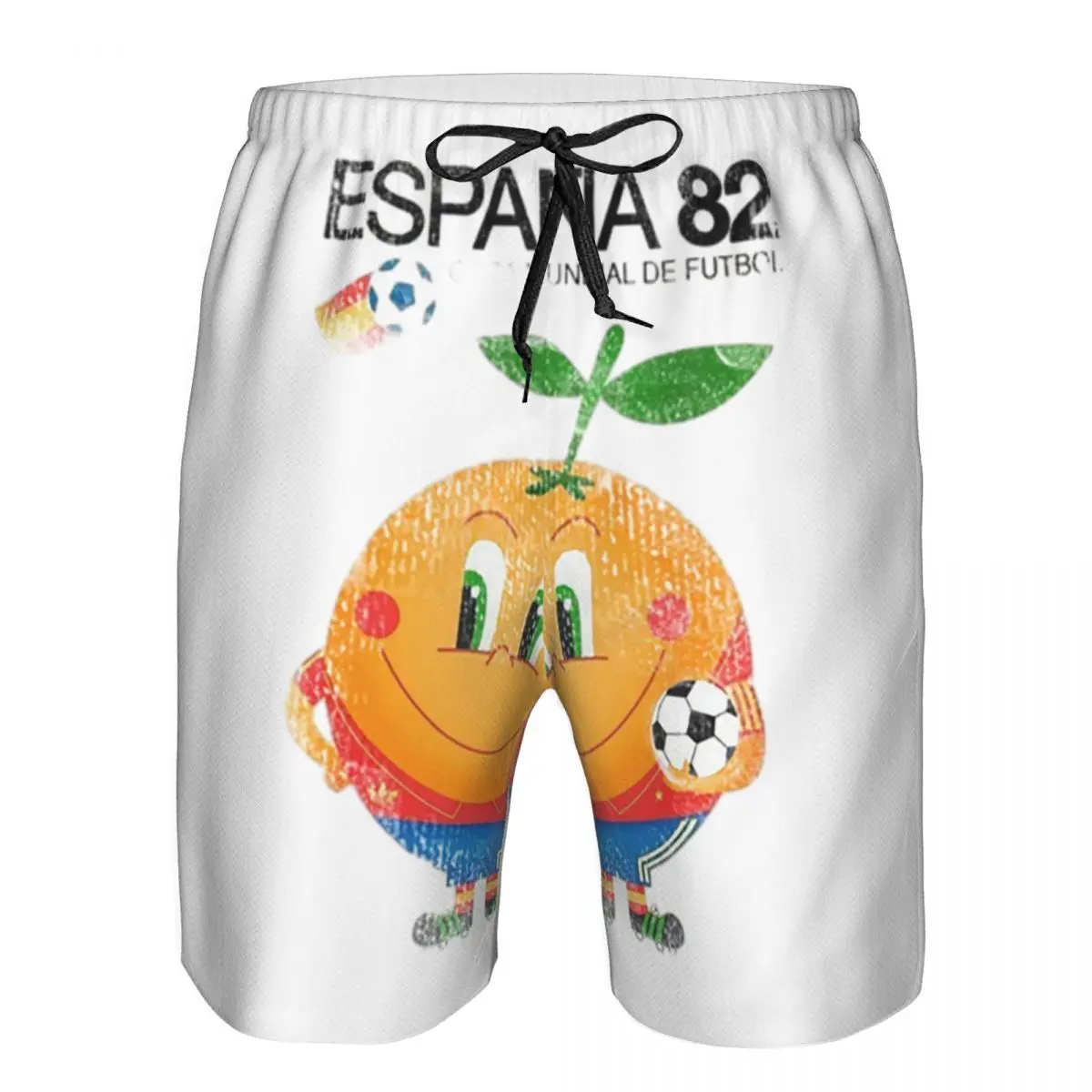 Espana 82 Spain Football Trunks Beach Board Shorts Casual Quick Dry Swim Summer Men Pants