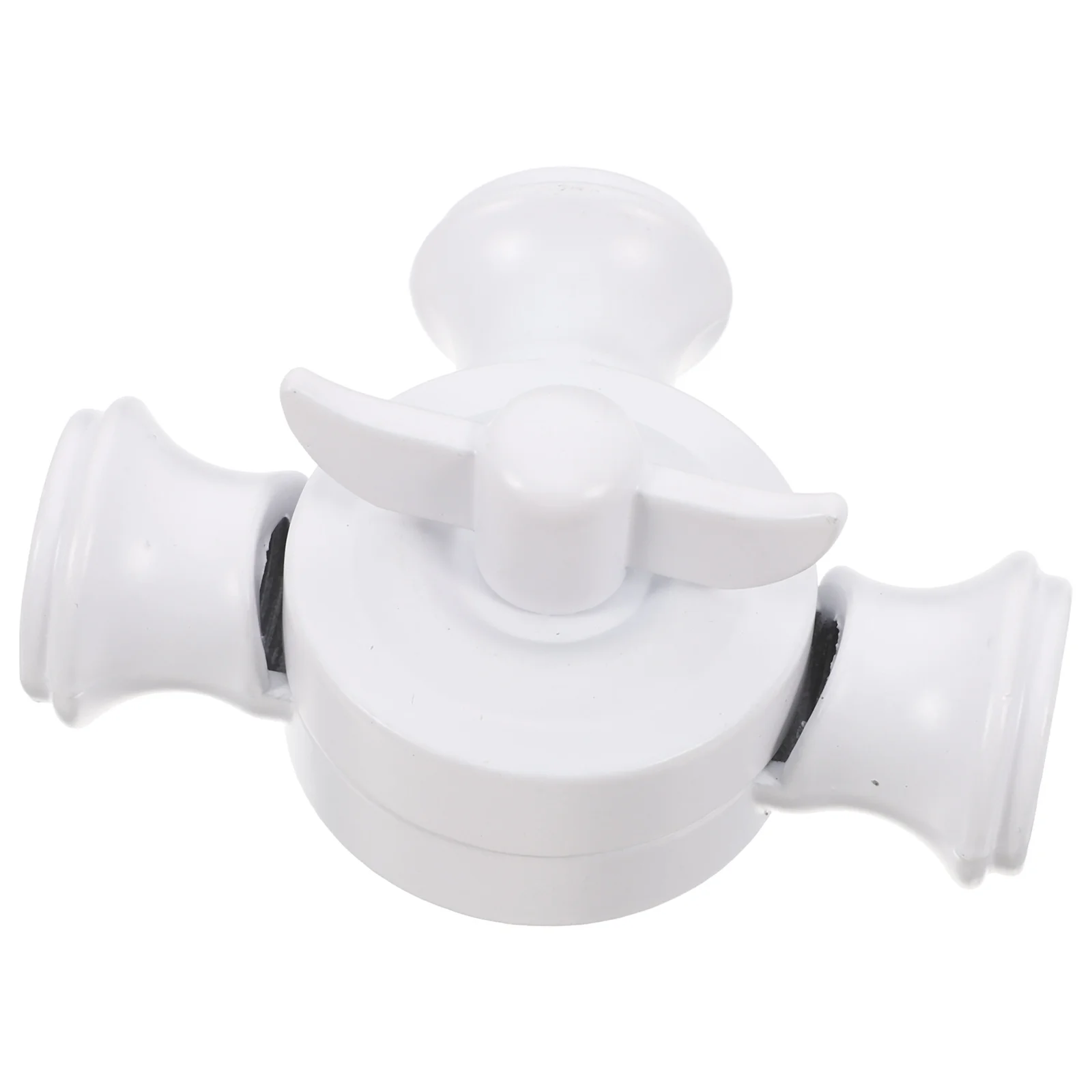 

1pcs Light Socket To Plug Adapter 3-Prong Outlet Converter For Garage Porch Lighting Fixture White Wall Lamp Parts Hardware