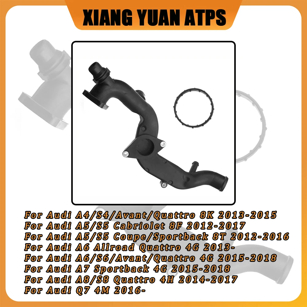 

06E121045AS Coolant Pipe Engine Coolant Radiator Water Hose 06E121045BC 06E121045BE For Audi Q7 A4 S4 A5 S5 A6 S6 A7 A8