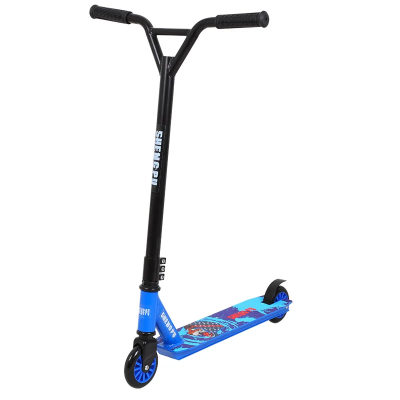 Two-wheeled Scooters Sensitive Wear-resistant Removable 360-degree Rotating Handlebars Kick Scooters Foot Scooters Sport Scooter