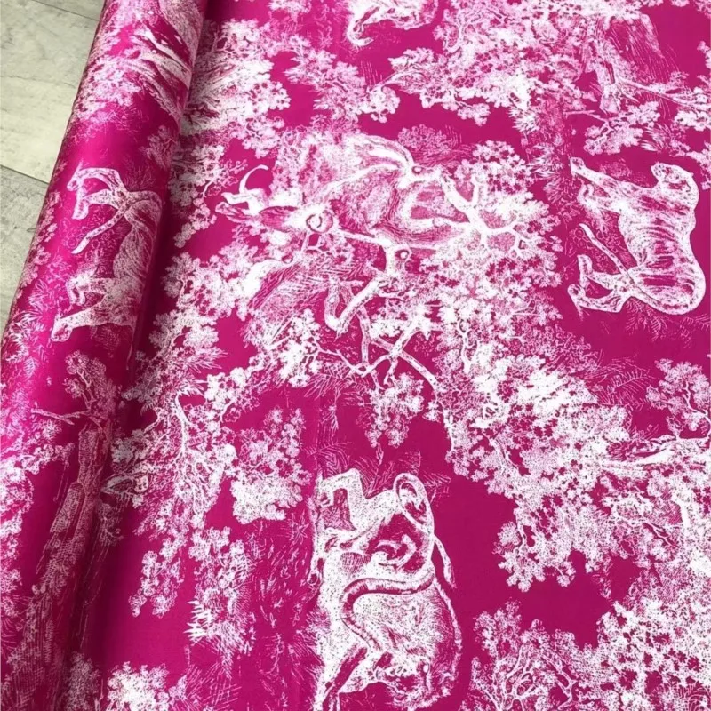 منتج جديد 21 ملابس مطبوعة من نسيج الحرير المطاطي من موم