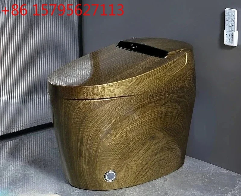 Intelligent toilet integrated automatic no water pressure limit remote control electric voice toilet color