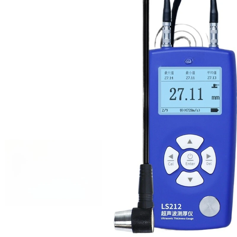 LS211 Ультразвуковой толщиномер Высокоточный толщиномер стенки труб Толщиномер стекла и пластика
