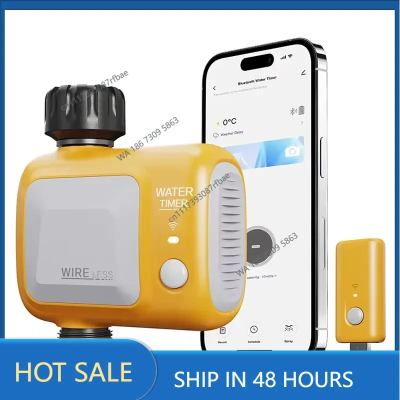 New Design Wireless App Control Smart Single Outlet WiFi Water Timer Digital Watering Irrigation Timer for Garden Use