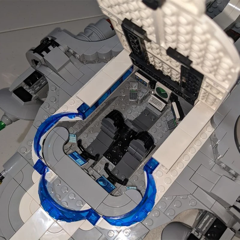 1838 pezzi MOC Flotta Stellare Voyager Deluxe - Neo Classic Space Building Blocks Regalo di Natale Coordinazione occhio-mano sussidi didattici