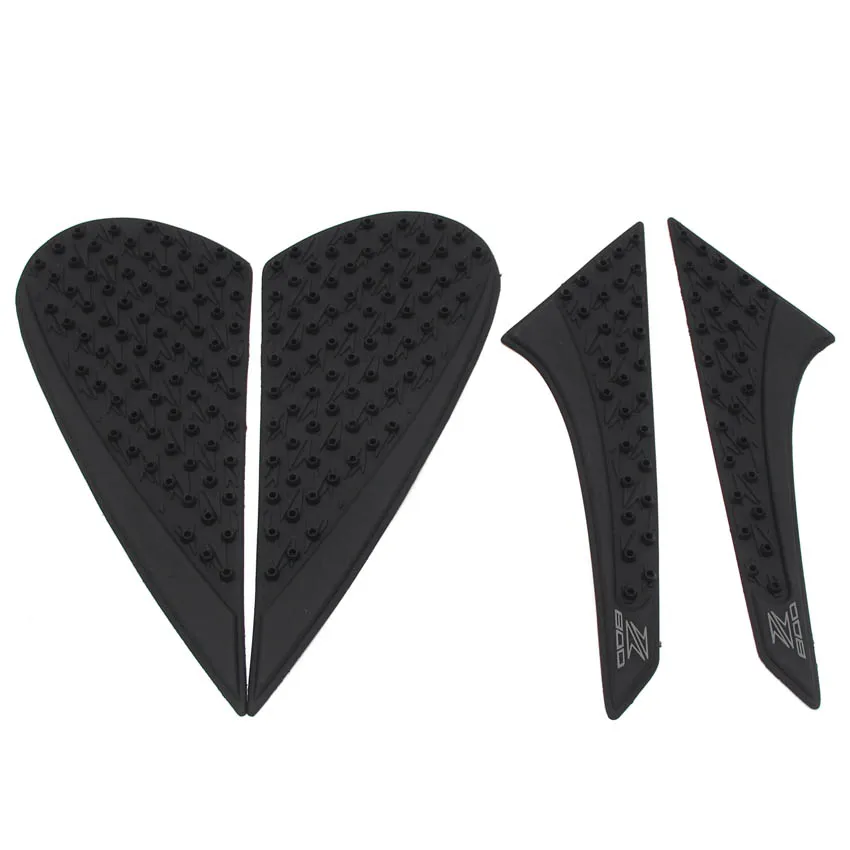 가와사키 ZR800 Z800 ABS 2013-2017 용 오토바이 연료 탱크 패드 미끄럼 방지 스티커 측면 연료 탱크 패드 방수 고무 스티커