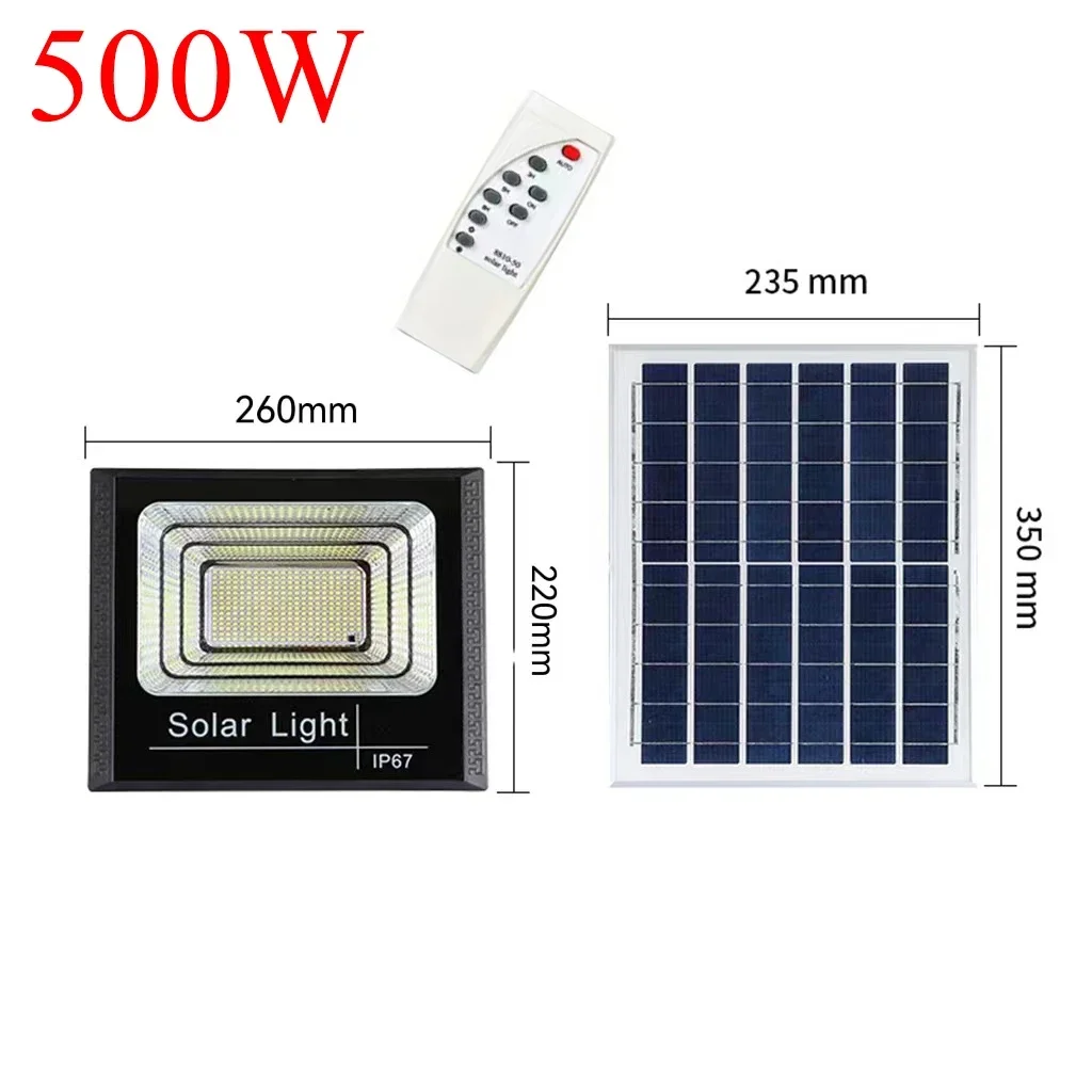 25/500W Solar Light Outdoor Lighting Garden Light Flood Light Household Rural StreetSuper Bright Waterproof Wall Lamp Hot solar