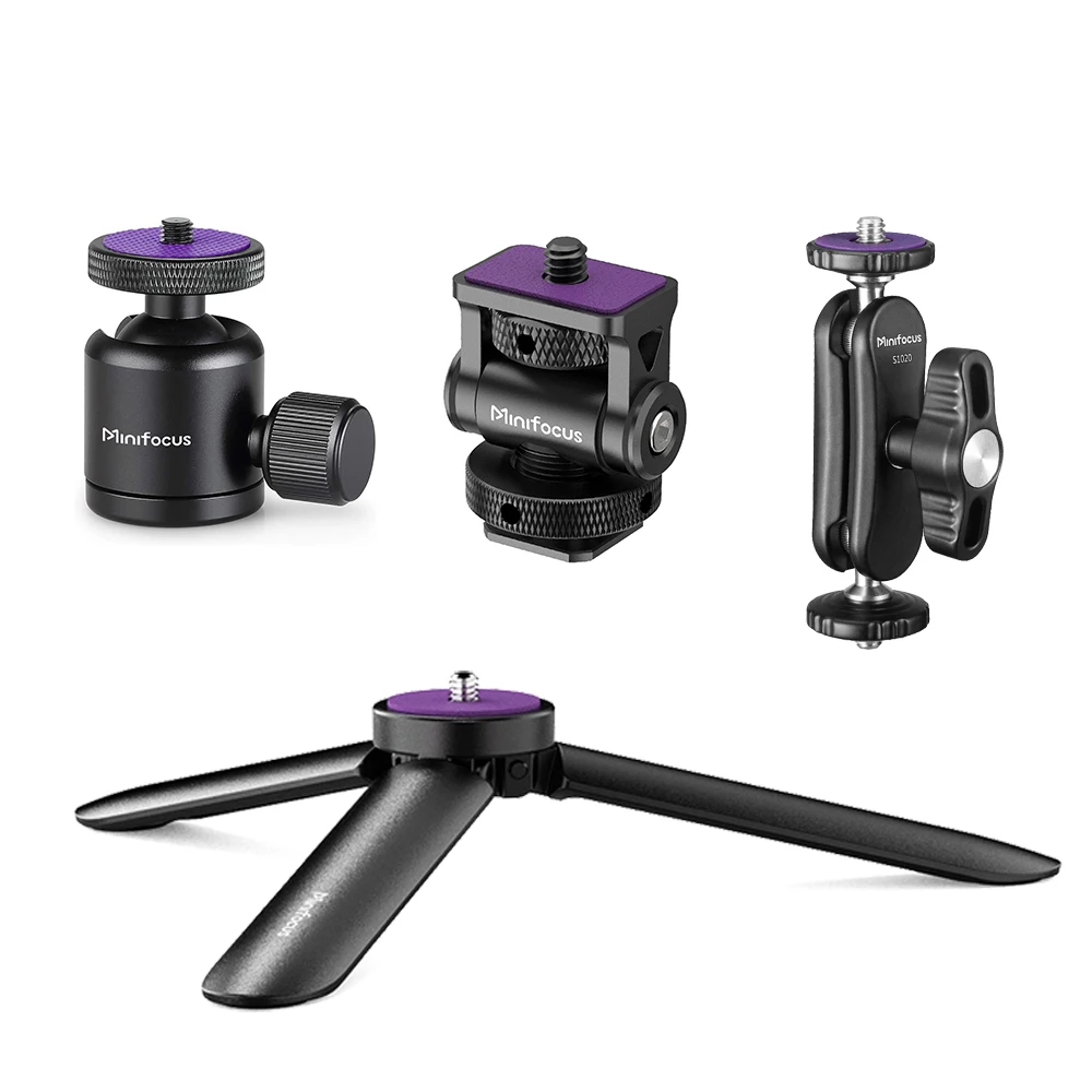 Kamera-Metall-Mini-Stativ Desktop-Tischständer Kompaktes Stativ für DJI Osmo Mobile 8 7 Handy-Gimbal Vlog-Griff Stabilisator
