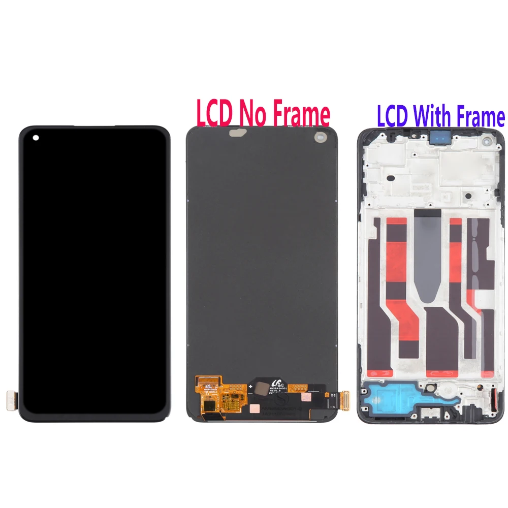 AMOLED For Oppo Reno8 Lite CPH2343 LCD Display Touch Screen Digitizer Assembly