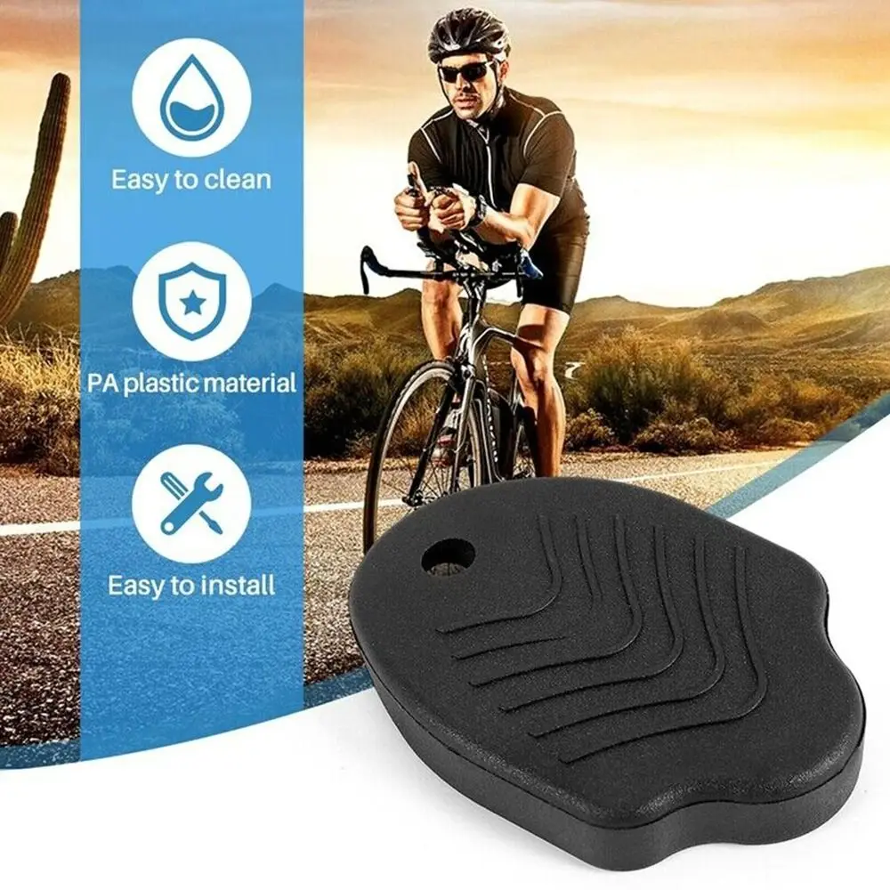 

Black SPD Cleat Covers Toughness Anti-slip Plastic Bike Cleat Covers Lock Protective Sleeve Universal