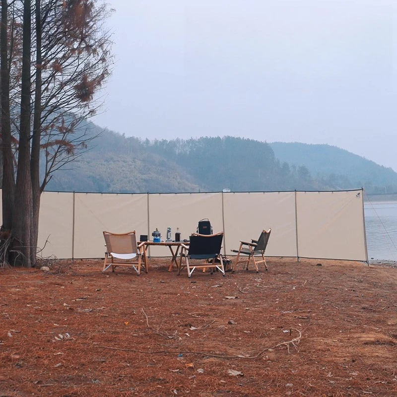 Outdoor Windshield Camping Large Windshield Canopy Windproof Visual Enclosure Projection Screen