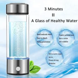 420ml Hydrogen-Rich Water Cup Portable Hydromassage Water Cup New Hydromassage Cup Marketing Gift Hydrogen Water Cup