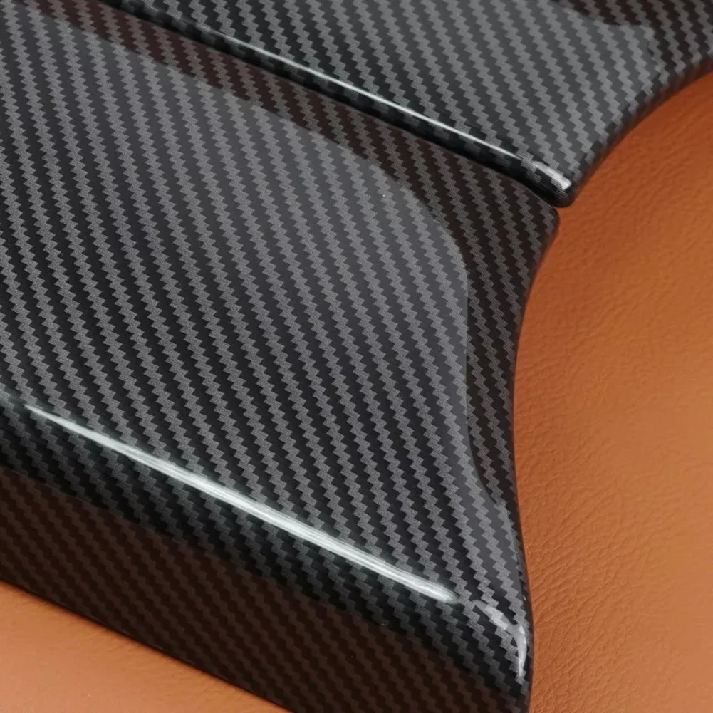 

Car Carbon Black Console Armrest Box Cover For Mercedes For Benz C For GLC Class For W205 X253 2015-2021 ABS Armrests Accessorie