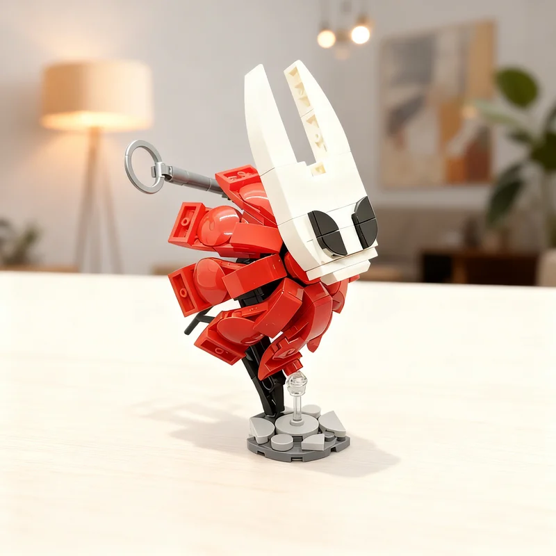 160pcs MOC Hollow Knight Hornet Other Collectible Building Blocks Pack Diy Model Assembly Challenge Creative Toy Gift For Fans