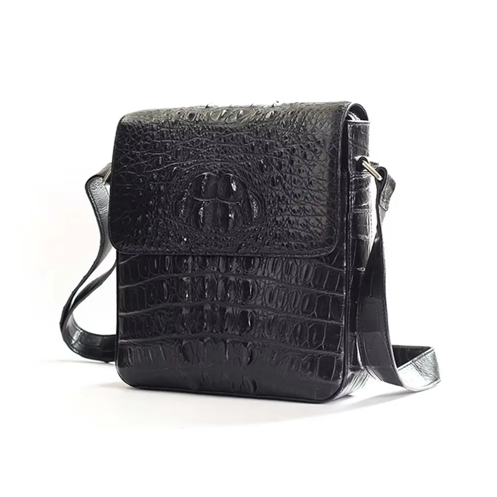 

ourui instock new men bag men Single shoulder bag aslant Package male flap Square package men crocodile bag