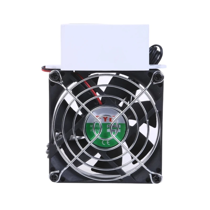 80mm USB Fan with Intelligent Temperature Control for Electronics Cooling PC Routers Fan Highly Airflows Routers Fan