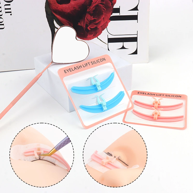 Reusable Eyelash Separator  Silicone Pads Lash Grafting For Beginners Professional Makeup Tools Eyelash Extension Supplies