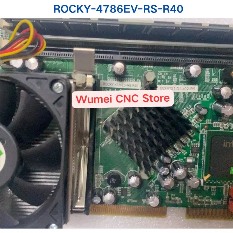 اختبار مستعمل موافق للوحة الأم للتحكم الصناعي IEI منفذ شبكة واحدة ROCKY-4786EV-RS-R40 الإصدار: 4.0 شحن سريع