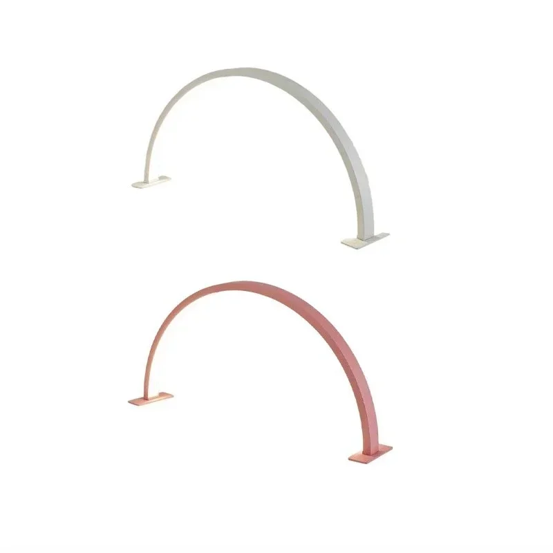 1 pz Attrezzature per assistenza alle unghie Lampada per unghie a forma di U a mezza luna Lampada di bellezza a LED portatile per saloni di bellezza Lampada da scrivania Luce di riempimento da lavoro