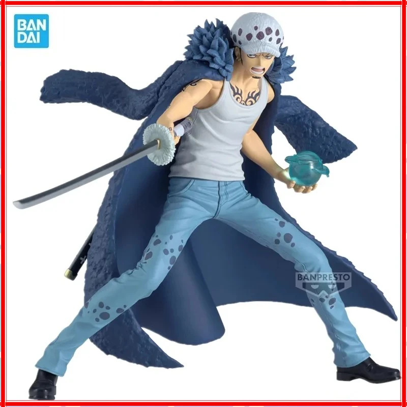 

Bandai Original Banpresto Anime One Piece Battle Record Collection Trafalgar Law PVC Action Figure Model Collectible Toy Gifts
