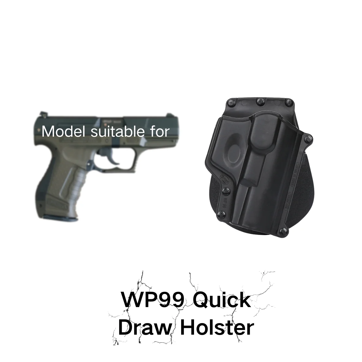 

Кобура WP99 Quick Draw, уличная кобура, тактическая поясная кобура, классический стиль, материал ABS