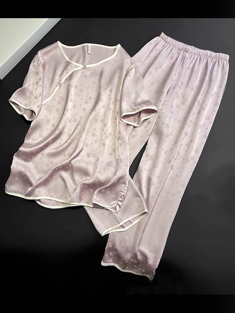vetements-de-maison-en-soie-haut-de-gamme-pour-femmes-nouvelle-collection-printemps-automne-style-chinois-manches-courtes-pantalon-long-t-shirt-de-maison-en-soie