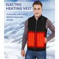 2024 Heated vest for women Clothing Outdoor Electric USB Men hiking Vest Winter Heated Waistcoat Heat Jacket for Sports camping