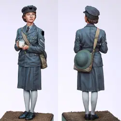 1/35  Resin Model Figure GK，German soldier  , Unassembled and unpainted kit