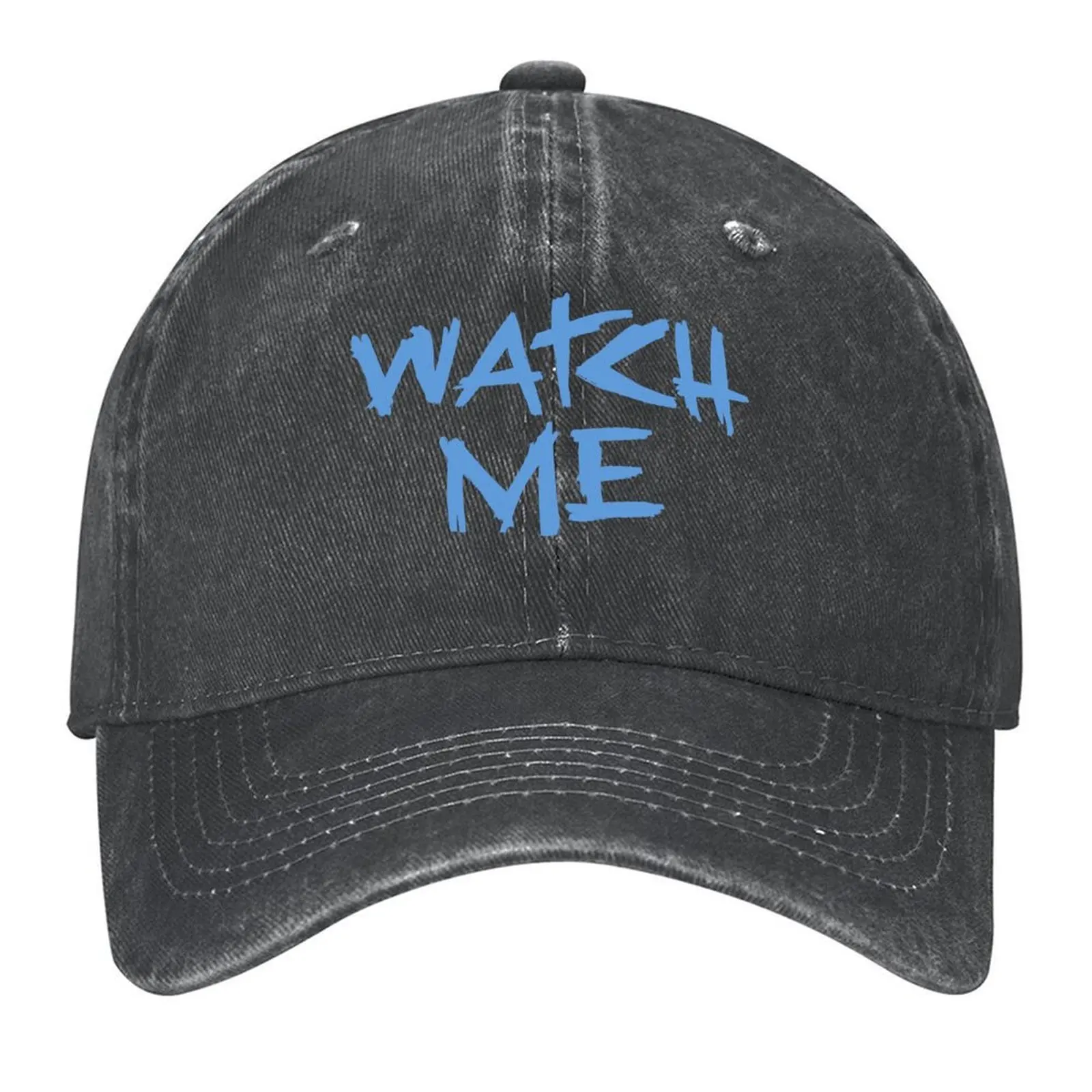 

WATCH ME blue Baseball Cap birthday sailor cap for men Hood Luxury Hat Women's Hats Men's
