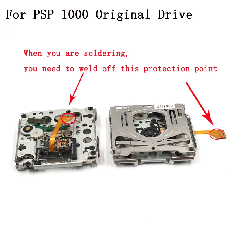 الأصلي الجديد KHM-420AAA UMD محرك عدسة الليزر لاستبدال PSP1000 PSP 1000 لعبة وحدة التحكم الملحقات
