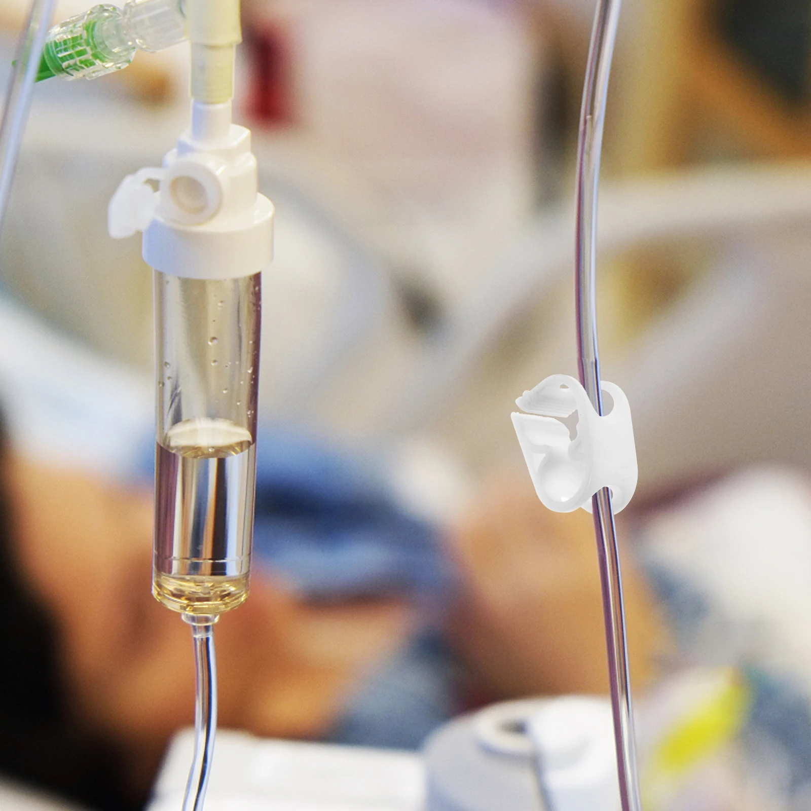 24 Pcs Tube Clamp Water Stop Hose Fish Tank Siphon Clip Plastic Shut Off Clamps