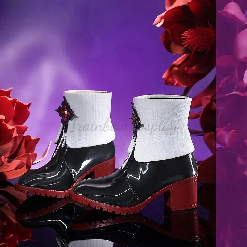 

Euro 7 Honkai：Star Rail March 7th New Skin Woman Christmas Cosplay Boots Game Cos Shoes 【【【2