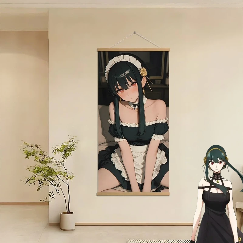 

Аниме-постер SPY FAMILY: Йор Форджер, милый 2D-дизайн, креативное украшение для спальни, подарок