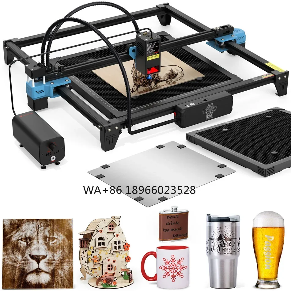 

20W infrared Power With 32Bit Motherboard 418*418mm Engraving Machine with infrared carving machine