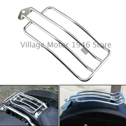 Motorcycle Chrome Steel Rear Fender Solo Seat Luggage Rack Support Shelf For Harley Sportster XL883 XL1200 1985-2003 Accessories