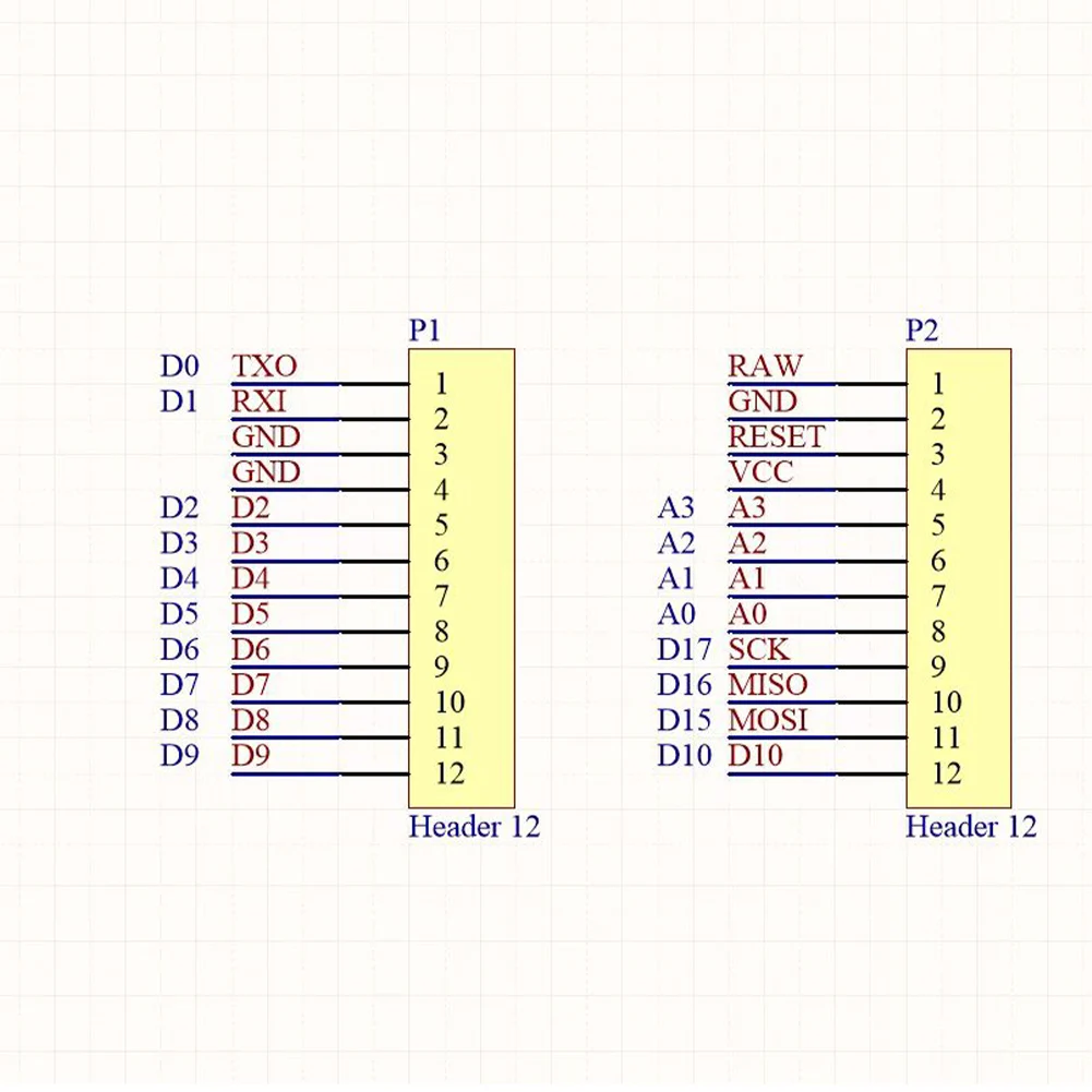 Pro Micro Development Module Board, ATmega32U4, 5V, 16MHz, Substituir para Arduino, ATMega 32U4, Mini Regulador de Tensão com 2 pinos
