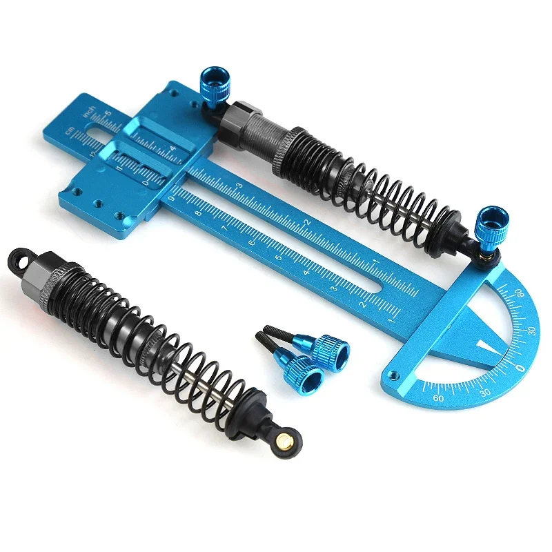 Metal Shock Absorber Ruler Shock Synchronizer RC Car Tool Range 12cm For 1/8 1/10 1/12 1/16 1/18 1/24 RC Car