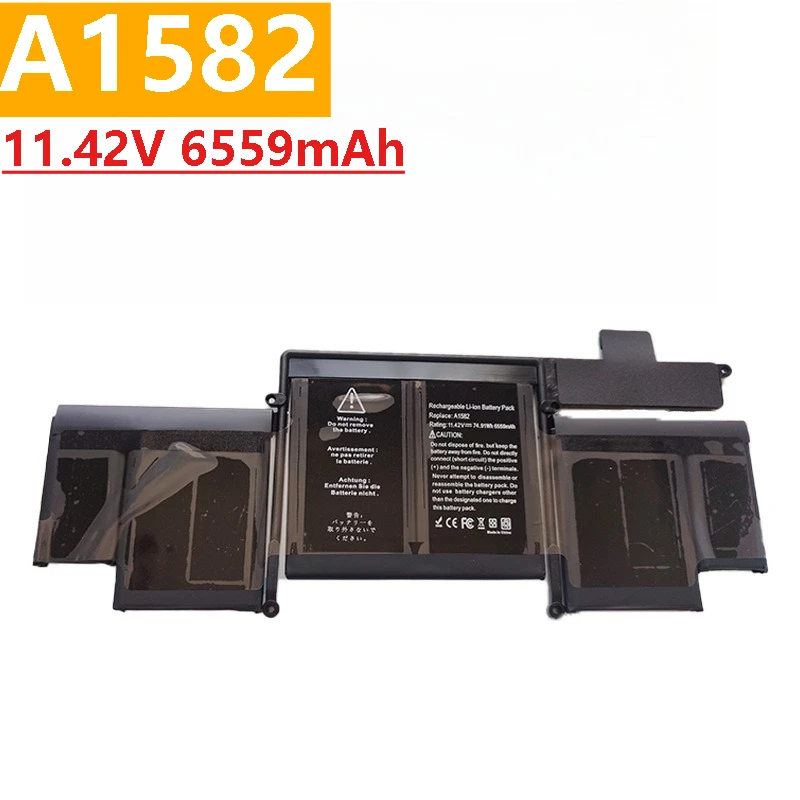 Brand New High Quality 11.34V 6330mAh Laptop Battery A1493 A1582 For Macbook Pro 13 inch Retina A1502