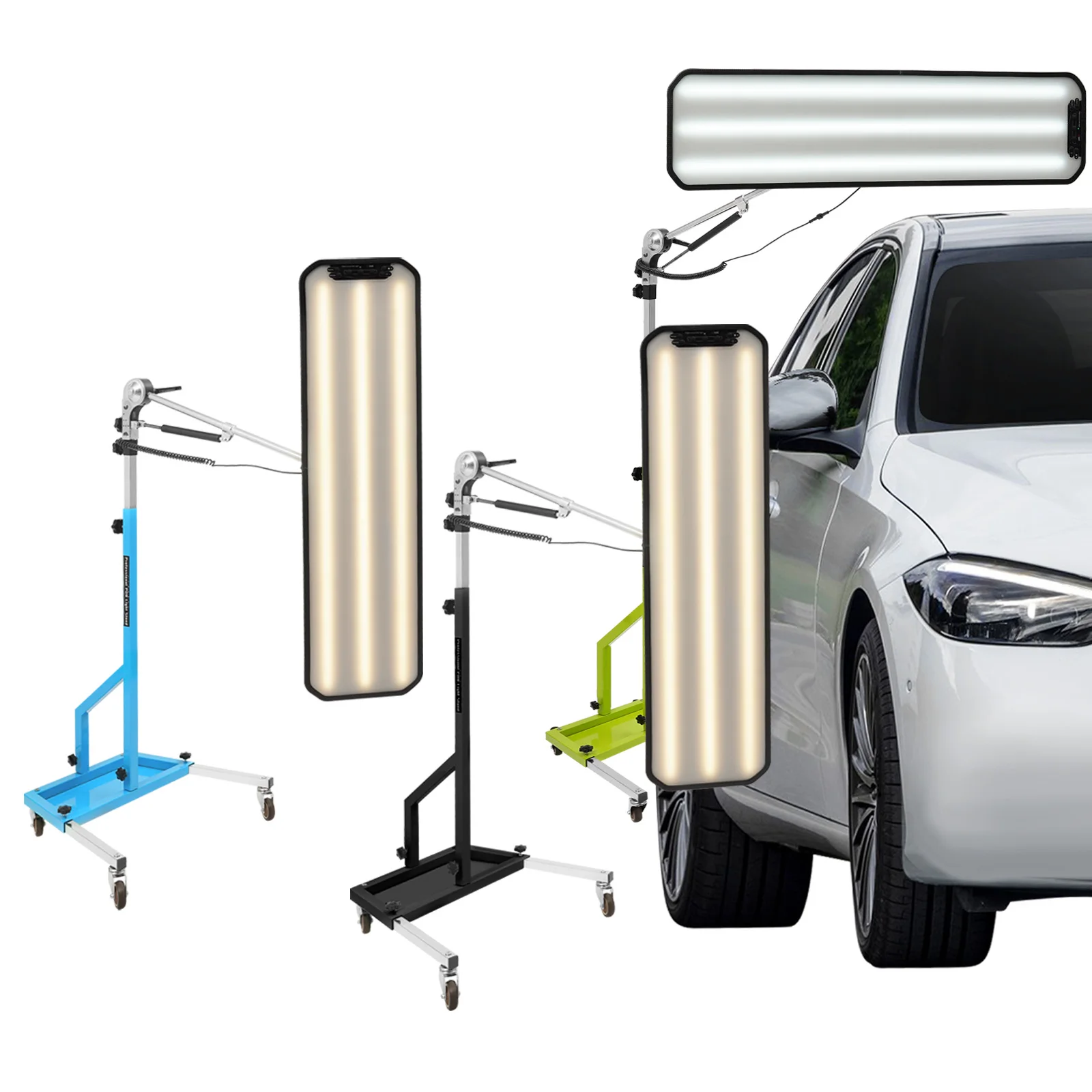 Hochleistungs-PDR-Licht, LED-Lichtreflektorplatte zur Dellenentfernung, mit verstellbarer Halterung, Autodellen-Reparaturlicht, für Karosseriarbeiten