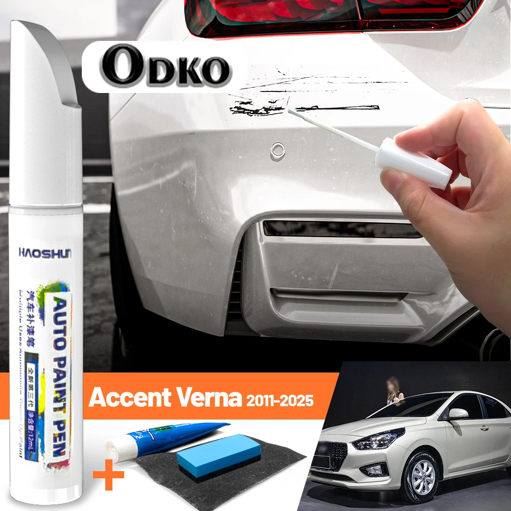 

Карандаш-корректор для ремонта царапин на автомобиле, воск для ухода за краской, средство для удаления царапин для Hyundai Accent Verna RB HC MK4 MK5 2011-2025 2012 2013