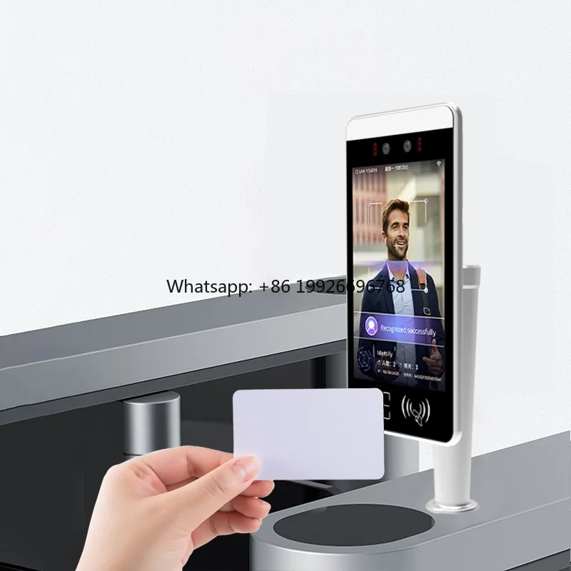 

8 Inch Biometric Facial Recognition Access Control Security System with NFC IC/ID Card Attendance Reset Features Supported WiFi
