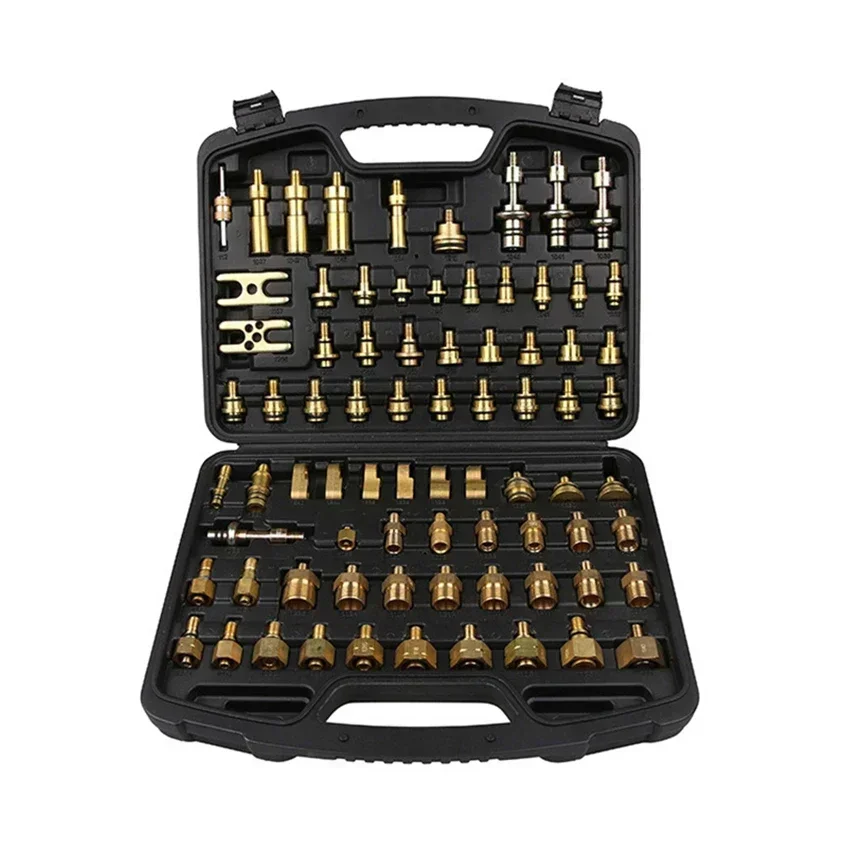 

Best Seller FirstHot Universal Leak Test Adapter Leak Detection Repair Tool For Europe America Asia Car Air Conditioning Leak De