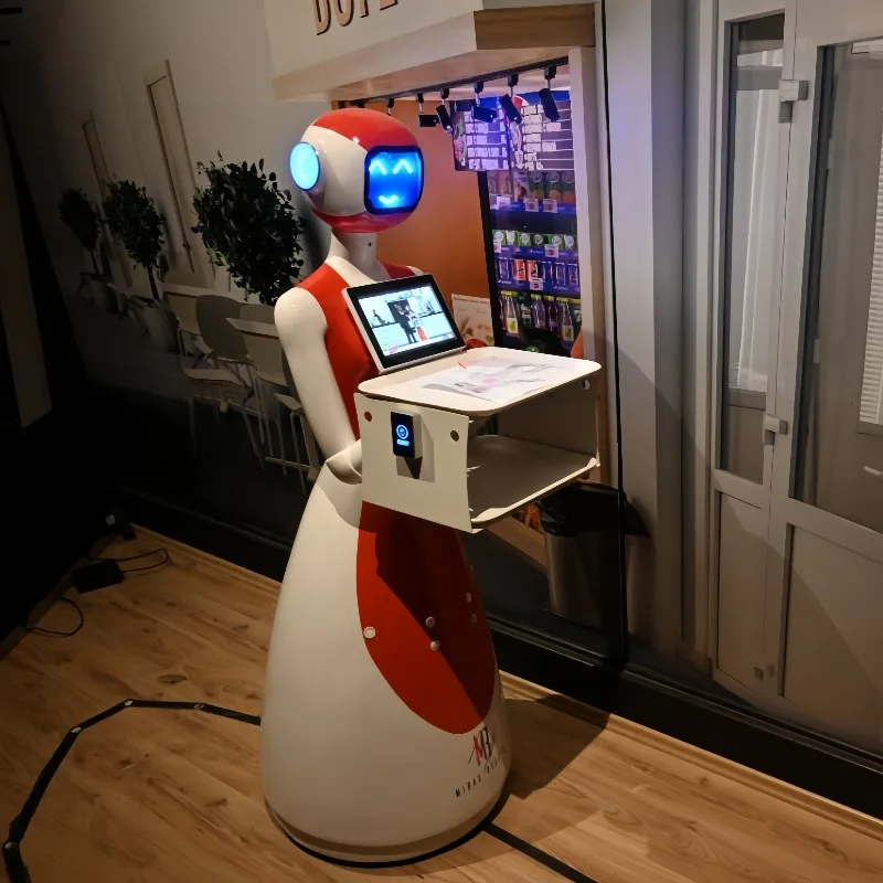 Hot Sale New Design Smart Restaurant Food Delivery Service Robot Smart Restaurant Table Service Robot