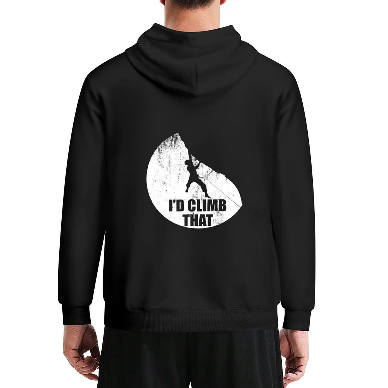 

I'd Climb That graphic Funny Climbing Gift For Climbers Hoodie men clothing men clothes mens designer clothes big size hoodie