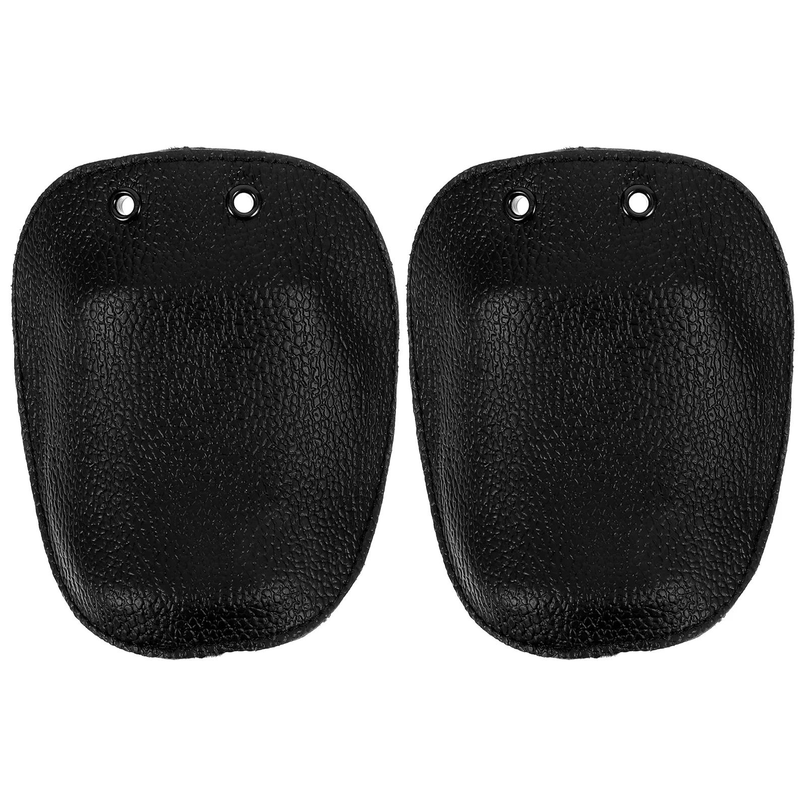 

2 Pcs Black Metatarsal Guards Anti Smash Heat Insulated Safety Toe Caps Welding Boot Protectors Shoe Covers Men Household