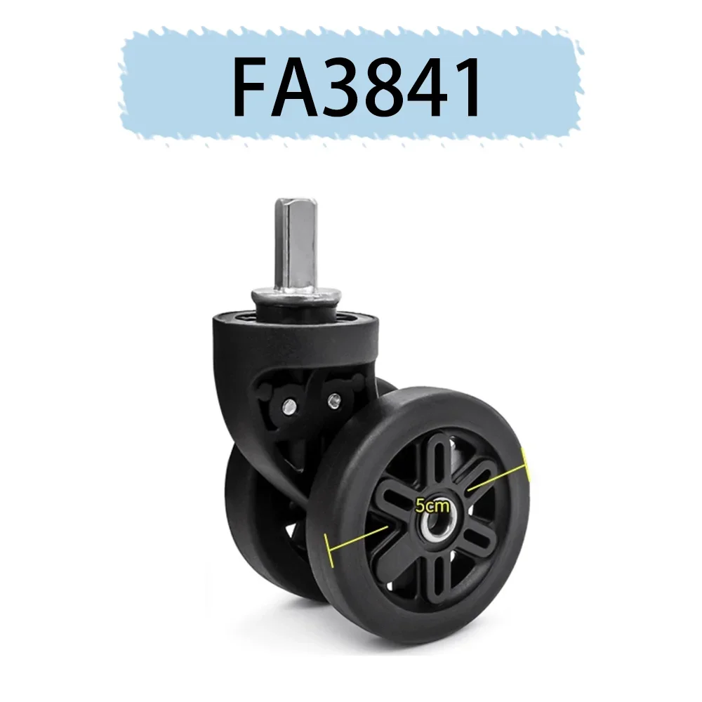 For The French Ambassador Luggage Replacement Wheels 360° Swivel Wheels Quiet and Smooth Universal Luggage Wheel Repair Kit