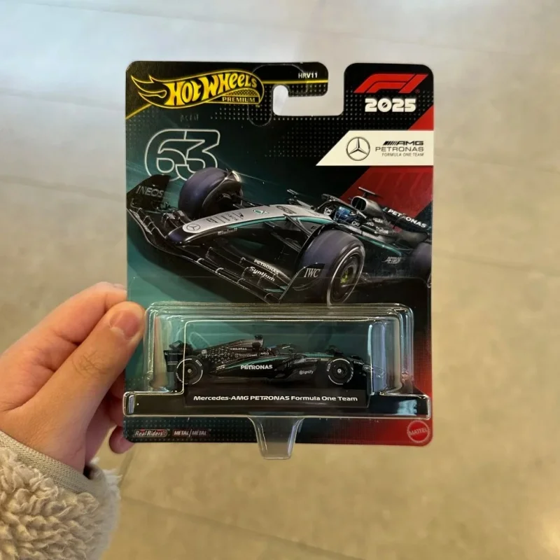Hot Wheels Formel 1 HRV11-9C6J F1 Racing Series Limited AMG McLaren Druckguss-Legierung Modellautos Sammlung Spielzeug Geschenke Überraschung