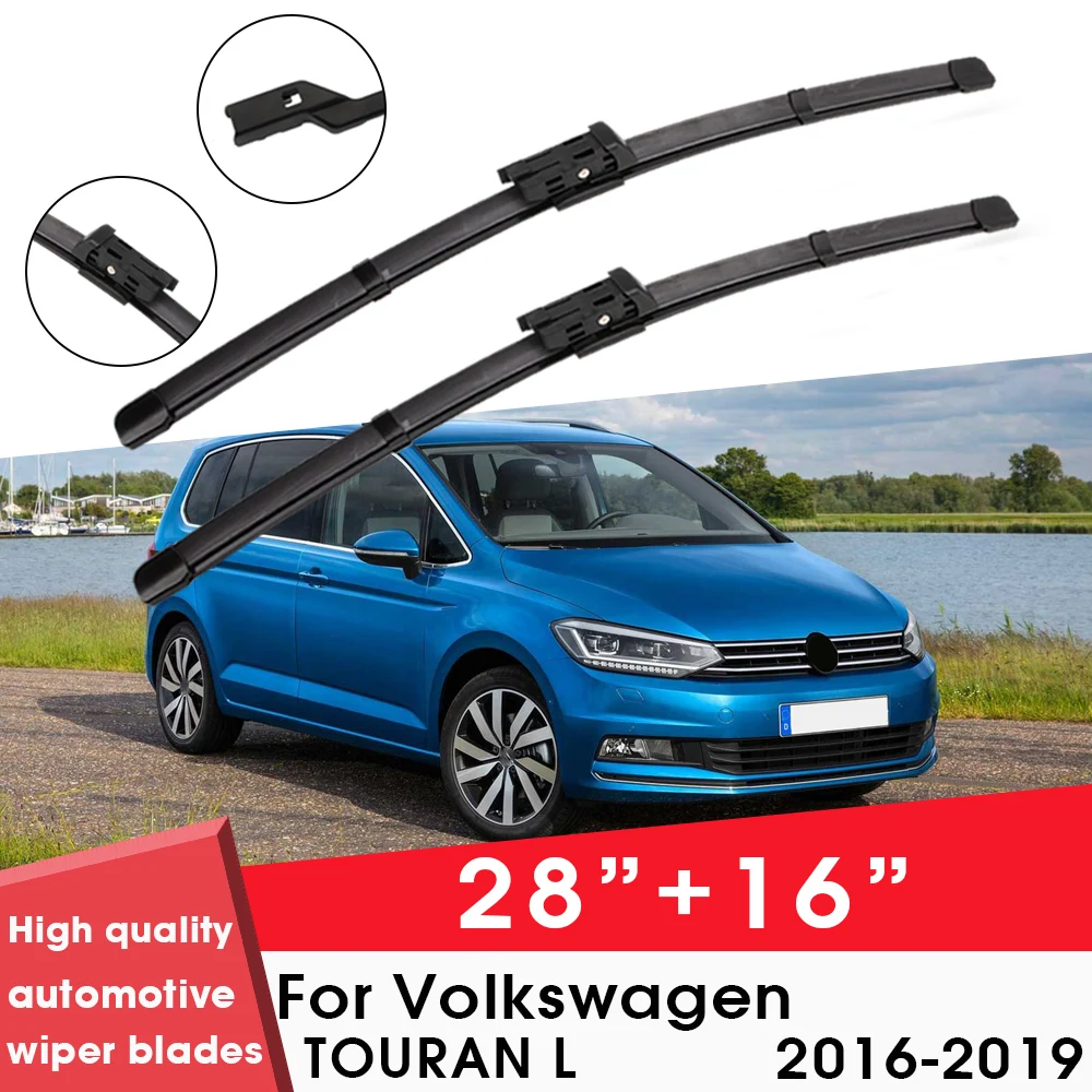 Car Wiper Blades For Volkswagen TOURAN L 2016-2019 28\