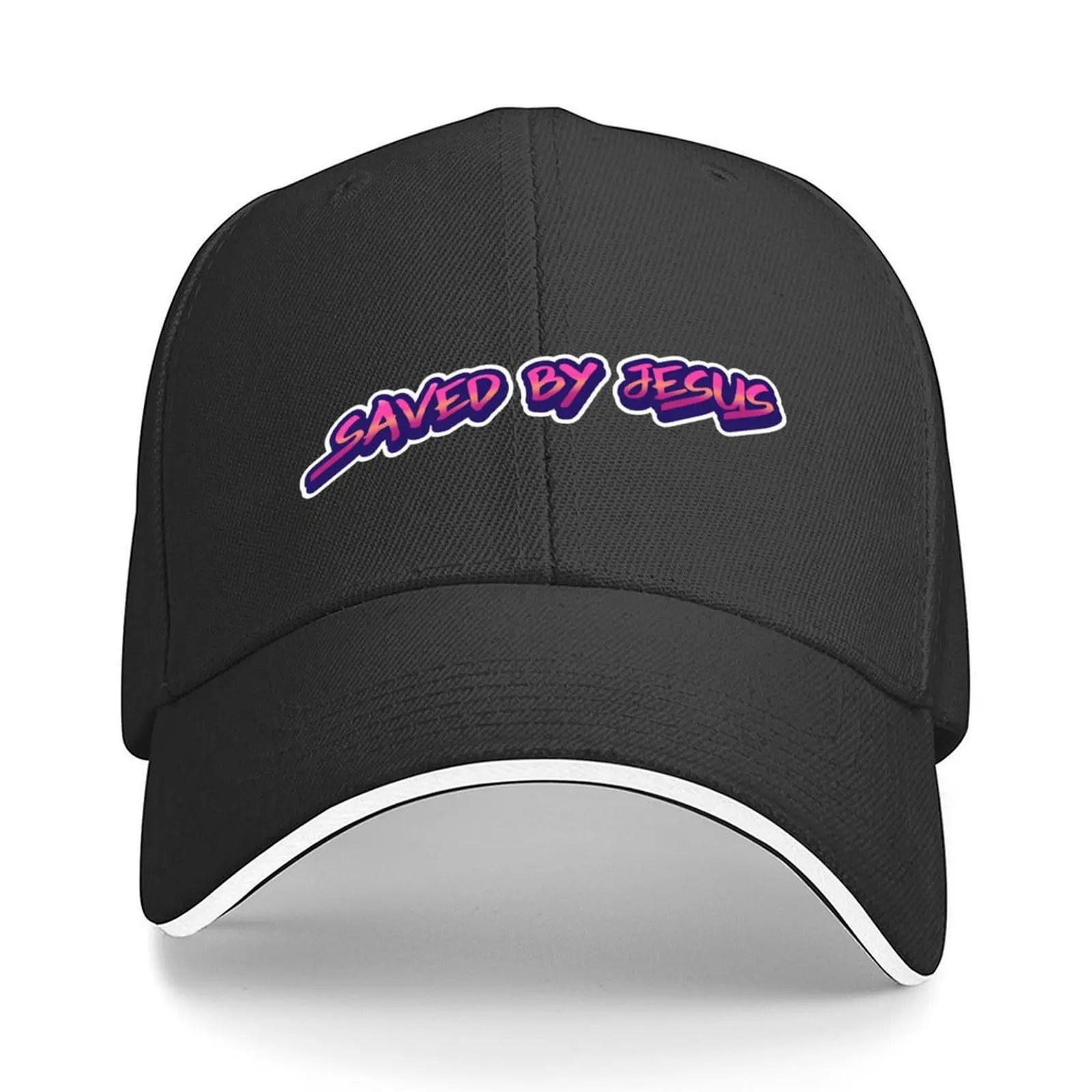 

Бейсбольная кепка Saved by Jesus, мужская шляпа для вечеринки от солнца, кепка Snapback, дропшиппинг, женские шляпы, мужские