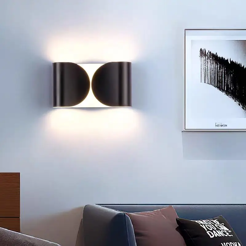 

Modern and Simple Living Room, Bedroom, Study, Bedside LED Wall Lamp, Easy to Match with the Lighting of the Dining Hall, Porch,